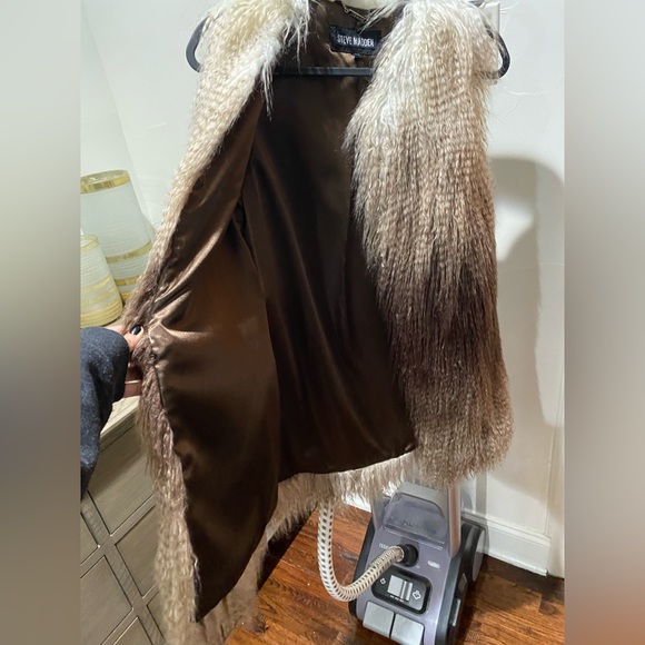 Steve Madden XS faux fur vest - Picture 1 of 4